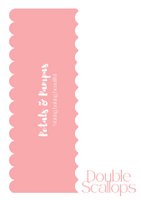 Load image into Gallery viewer, Cake Scraper| Icing Cake Decorating Tools | Textured Buttercream Scraper | Pink Acrylic Scraper