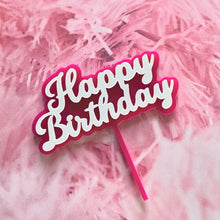 Load image into Gallery viewer, Barbie Style Acrylic Cake Charm / Topper