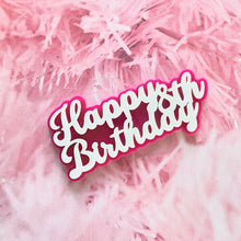 Load image into Gallery viewer, Barbie Style Acrylic Cake Charm / Topper