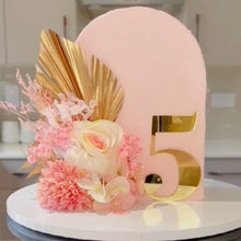 Load image into Gallery viewer, Arch Shaped Cake Guide Plates | Ganache Plates | Buttercream Icing Guides