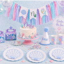 Load image into Gallery viewer, Oneder the Sea - First Birthday Party Pack 🐚🫧
